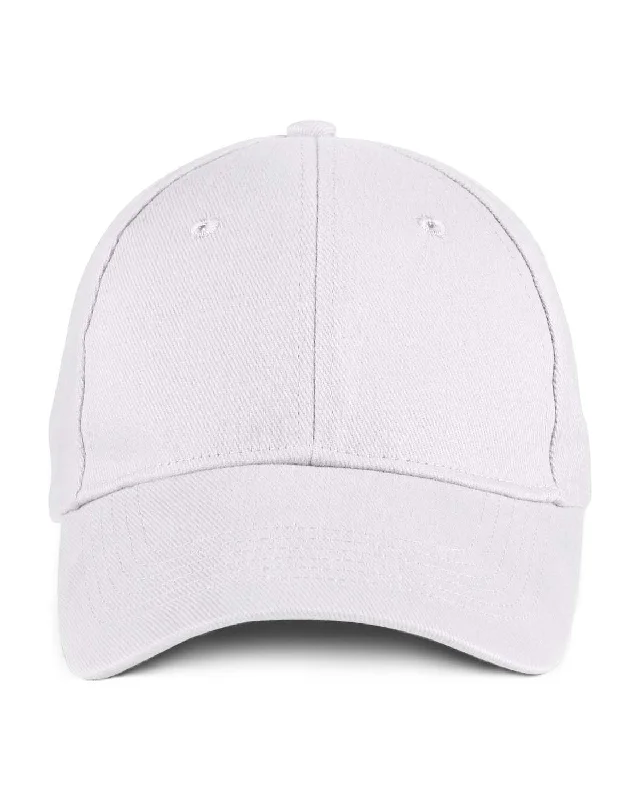 Fantastic Offers Anvil 6-Panel Brushed Twill Cap | White