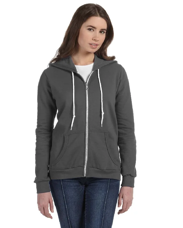 Weekend Shopping Made Better Anvil Ladies Combed Ringspun Fashion Full-Zip Hoodie | Charcoal Weekend Shopping Made Better Anvil Ladies Combed Ringspun Fashion Full-Zip Hoodie | Charcoal