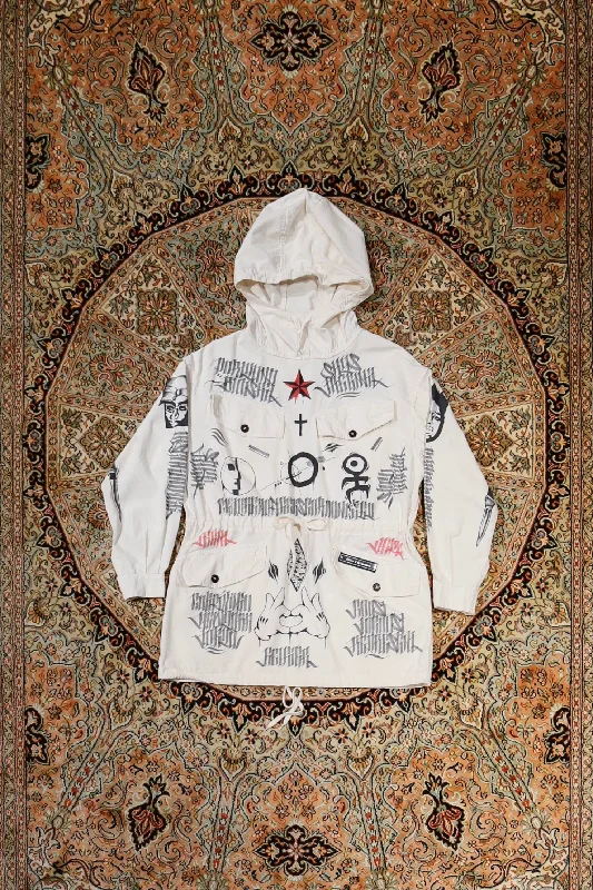 Weekend Savings Extravaganza Children of the discordance SW HAND GRAFITTIMIL HOODIE (A)