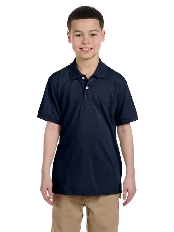 Inventory Reduction Harriton Youth Easy Blend Polo Shirt
