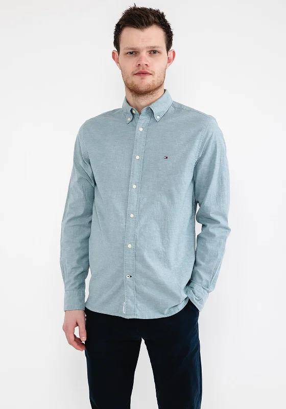 Blowout Sale Tommy Hilfiger 1985 Flex Oxford Shirt, Frosted Green