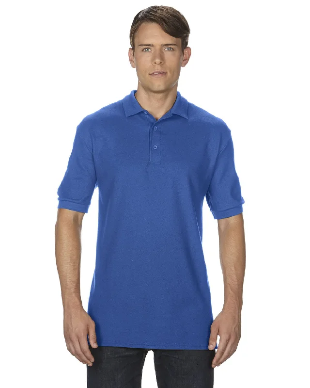 Can't Be Beat Gildan Premium Cotton Double Pique Sport Shirt | Royal