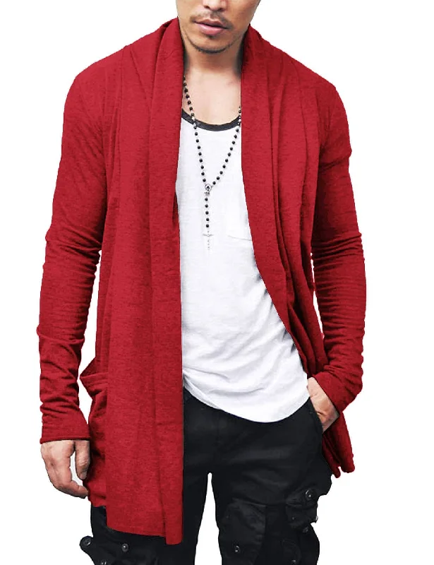 Price Cut Ruffle Shawl Collar Knitted Cardigan (US Only)