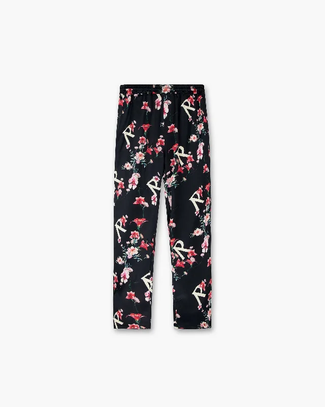 Weekend Specials to Relish Floral Pant - Black
