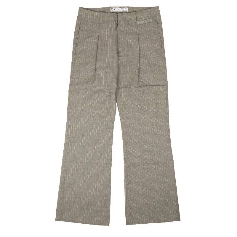 Unmissable Offer Light Grey Low Cut Formal Pants