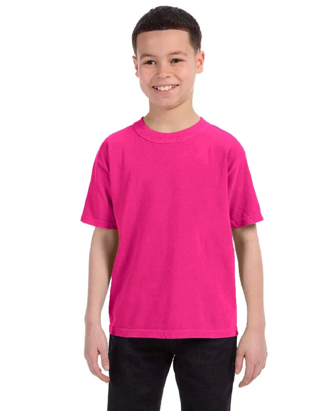 Take Advantage Comfort Colors Youth Garment-Dyed T-Shirt | Heliconia