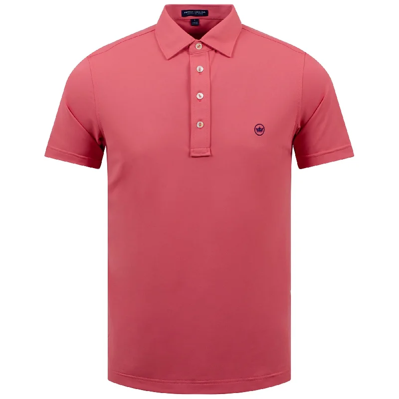 Amazing Deals Soul Performance Mesh Polo Cape Red - 2025