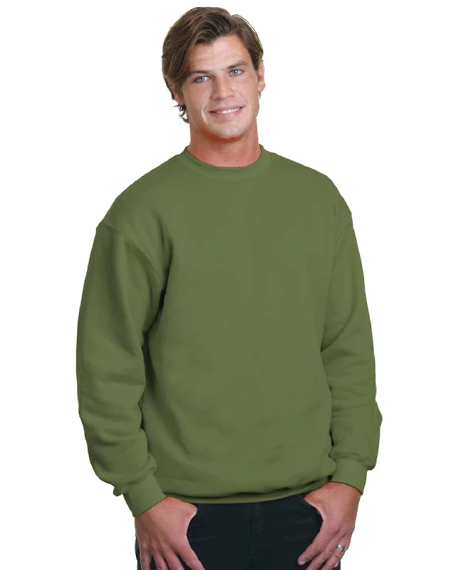 Can't Resist Bayside USA Made Crewneck Fleece | Olive