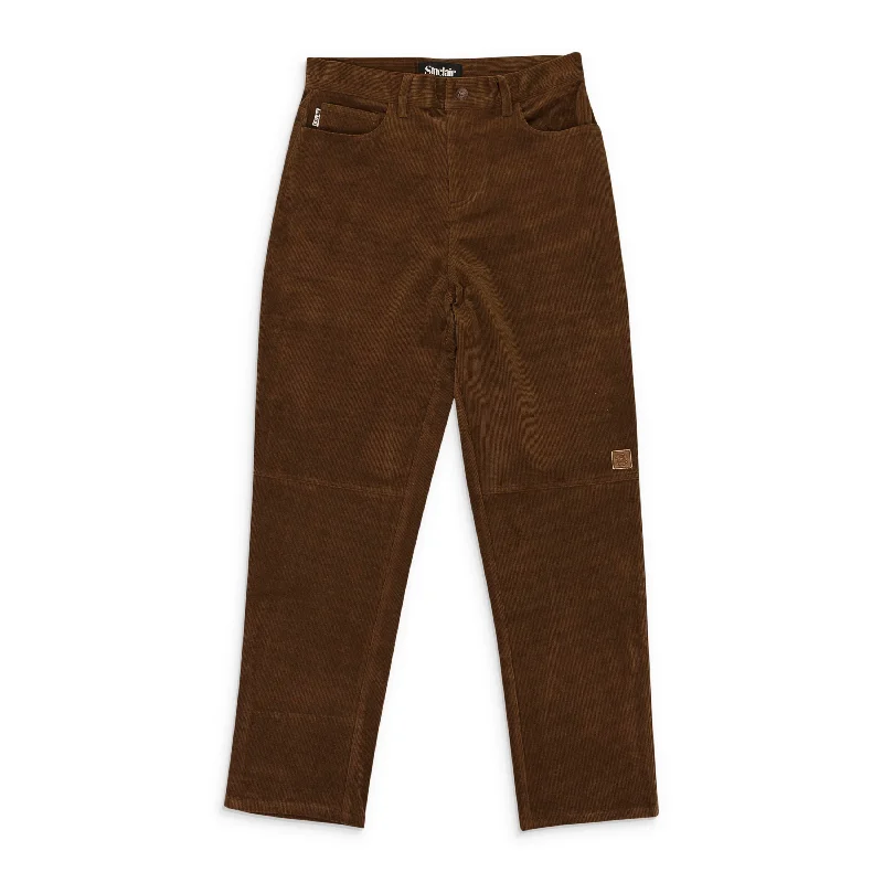Sale Event SINCLAIR CORDLESS CLAIR BROWN MEN'S CASUAL PANTS