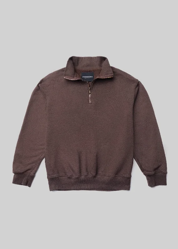 Buy Now Garment-Dyed Terry Quarter Zip