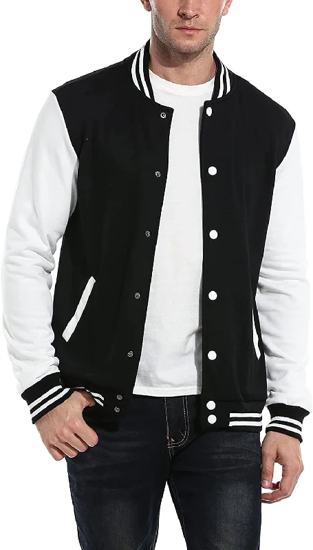 Deal Alert Fashion Varsity Cotton Bomber Jackets (US Only)