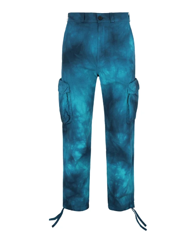 Weekend Discounts to Love Tie Dye Contour Cargo Pant