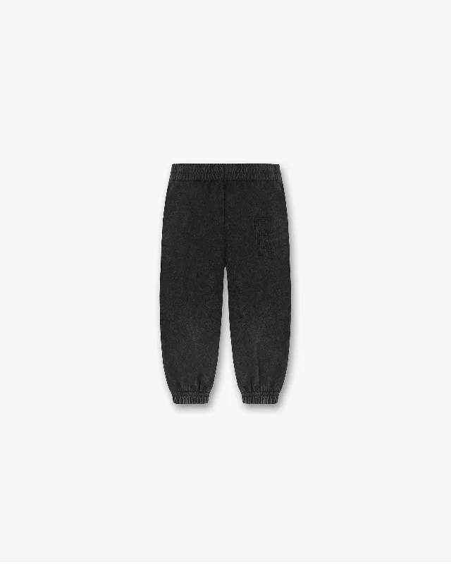 Weekend Deal Mini Rep Applique Sweatpants - Vintage Black