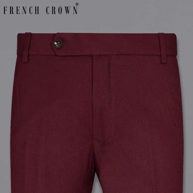Flash Deals Cocoa Bean Wool Rich Pant