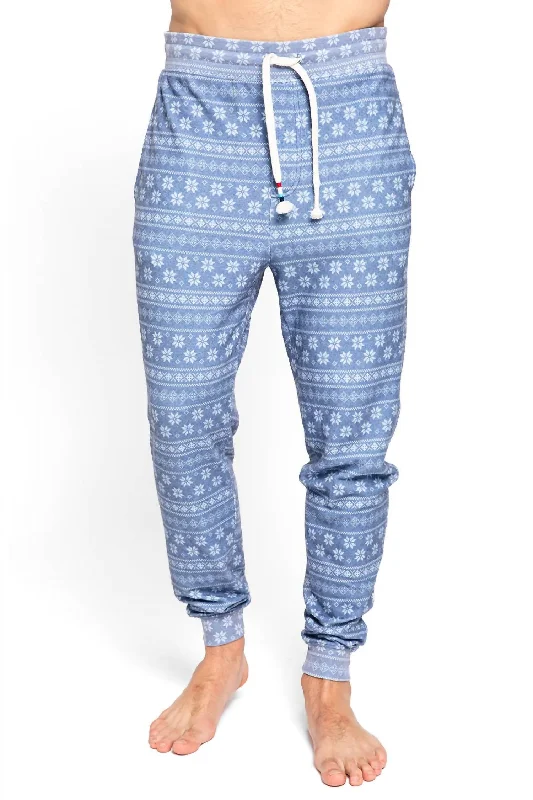 Reduced Prices Fair Isle Jogger In Indigo