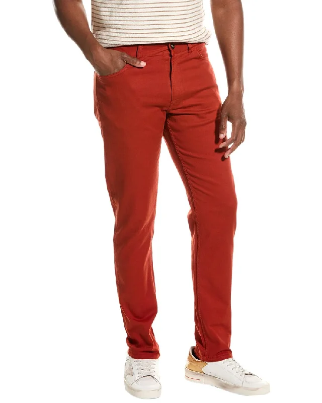 Today’s Deal ISAIA Orange Slim Straight Jean