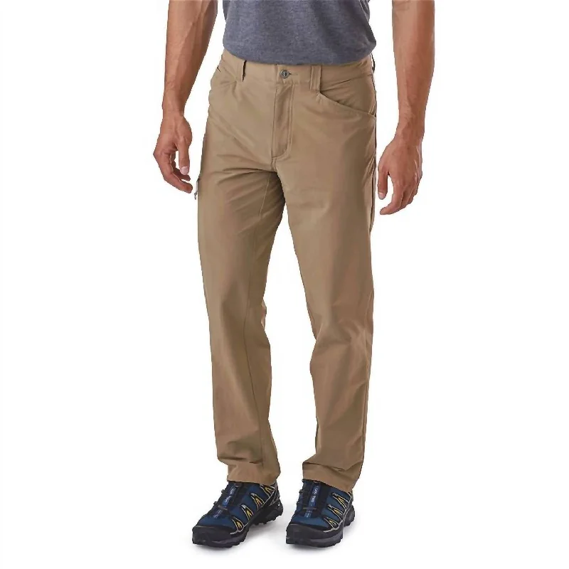 Get It Before It’s Gone Men's Quandary Pants - Regular In Classic Tan