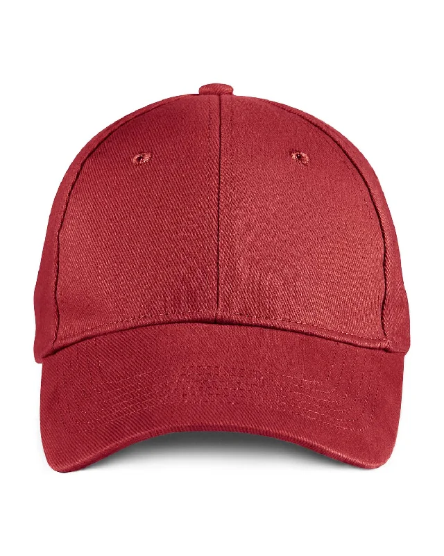 Epic Deals Anvil 6-Panel Brushed Twill Cap | Red