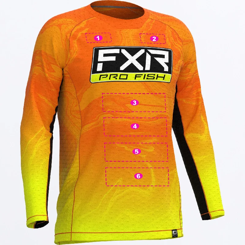 Clearance Event Custom M Derby Air UPF Longsleeve