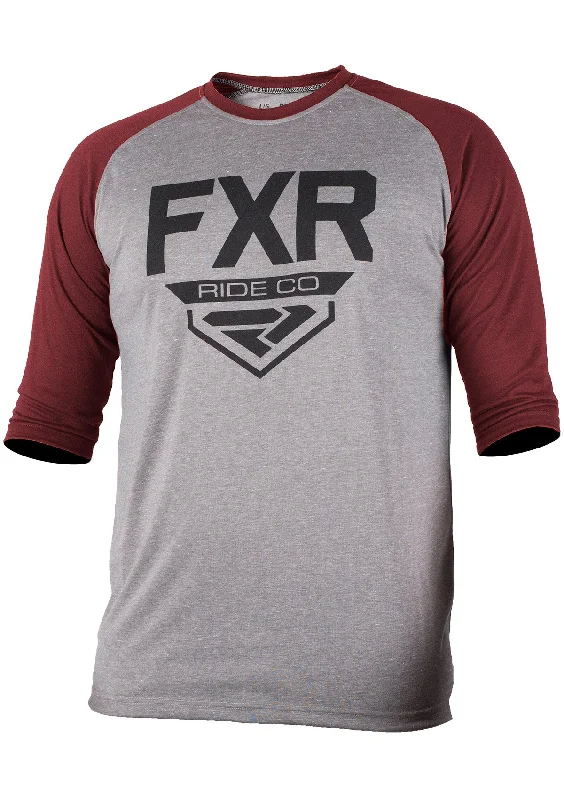 Weekend Discounts to Grab Men's Clutch Retro 3/4 Sleeve Tech Shirt