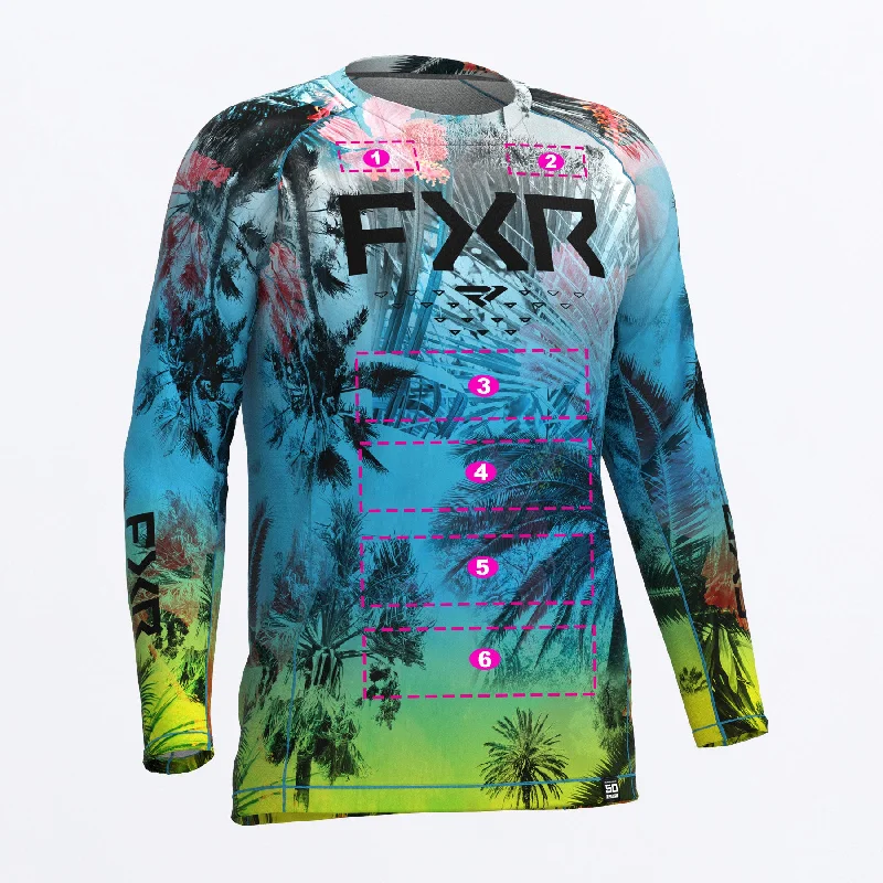 New Arrival Custom M Attack Air UPF Longsleeve