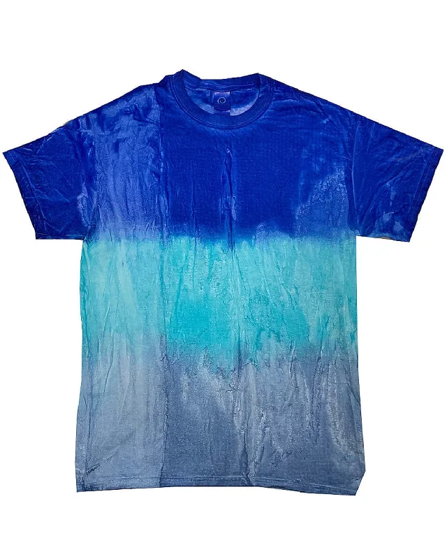 Weekend Savings Sensation Tie-Dye Youth 100% Cotton Tie-Dyed T-Shirt | Blue Sky