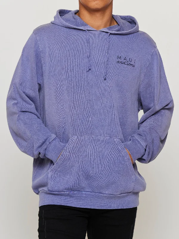 Weekend Specials to Celebrate Cookie Logo Unisex Hoodie in Dust Purple