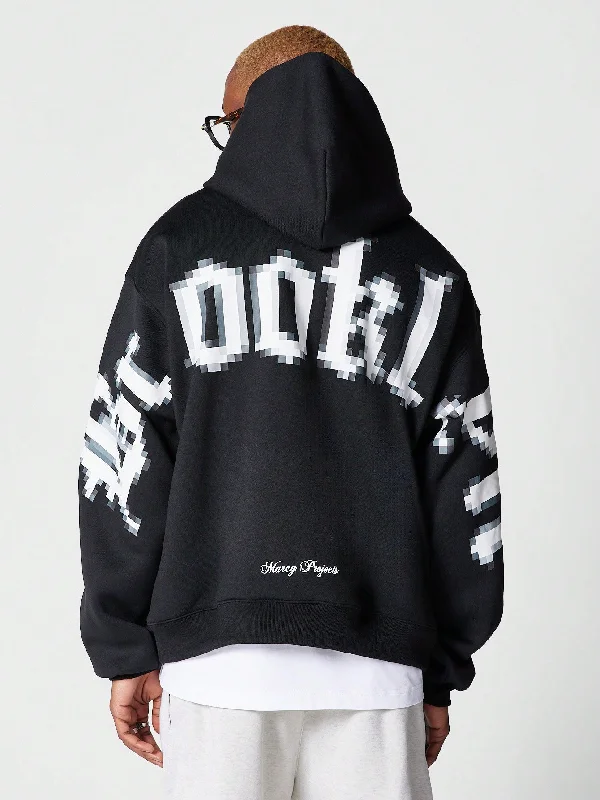 Quick Sale Overhead Hoodie With Brooklyn Print