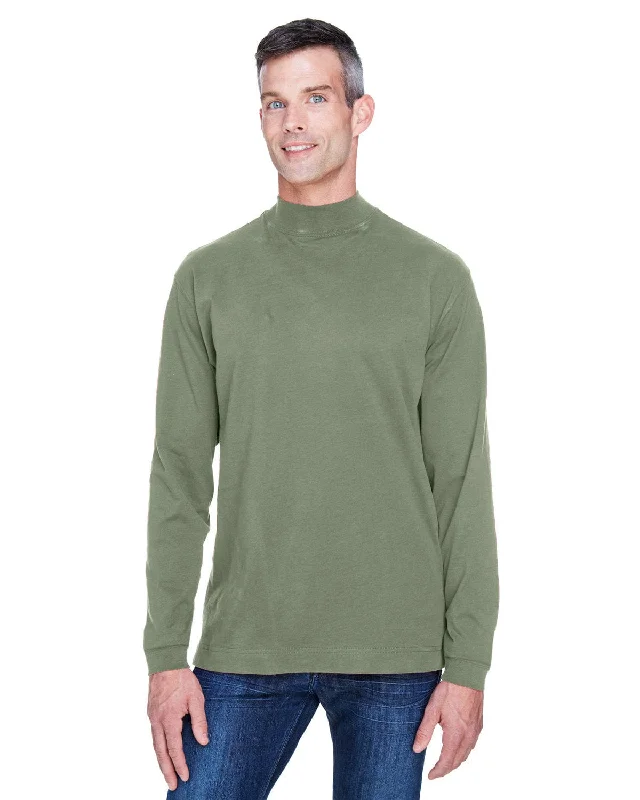 Exclusive Weekend Offers Inside Devon & Jones Sueded Mock Turtleneck | Dill