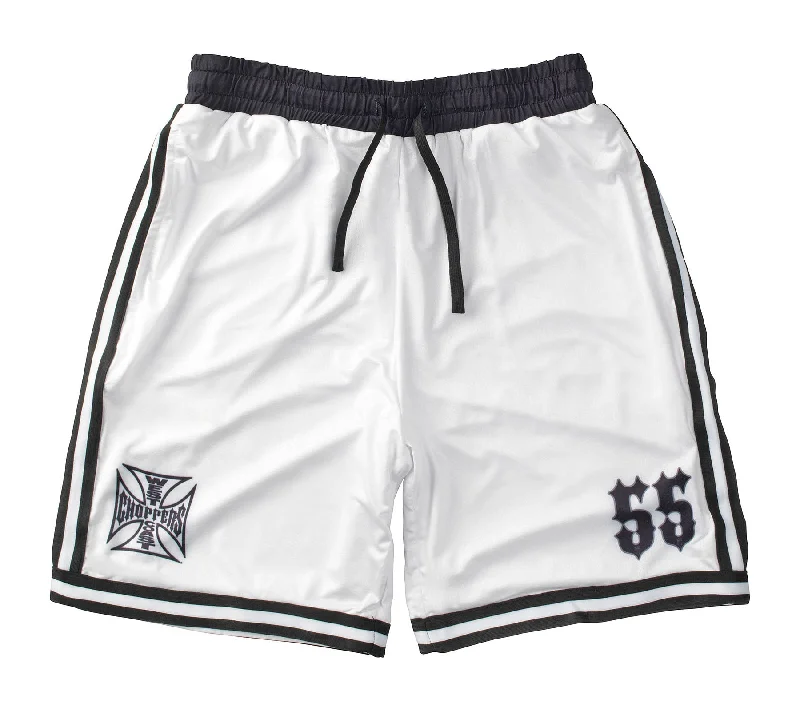 Last Chance WCC 55 BASKET GAME SHORT – WHITE