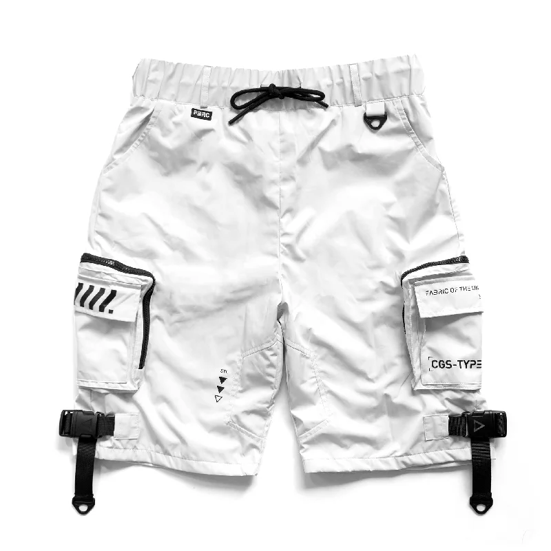 Cash Savings CGS-Type 35A White Cargo Shorts