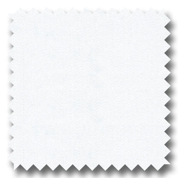 Instant Savings White Solid 170 2Ply Broadcloth - Custom Dress Shirt