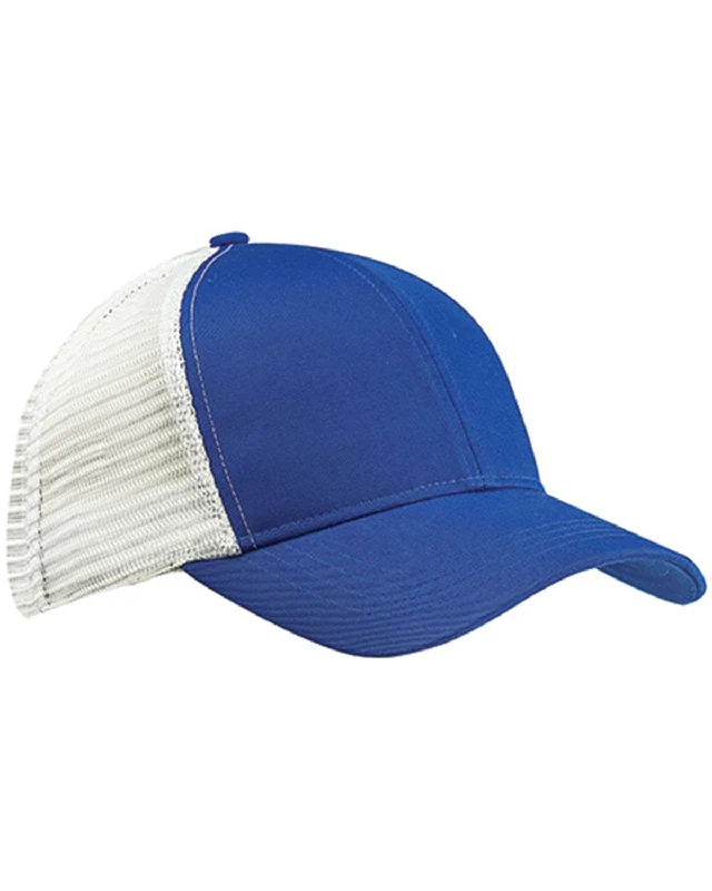 Special Price Econscious Eco Trucker Organic/Recycled Cap | Royal/ White