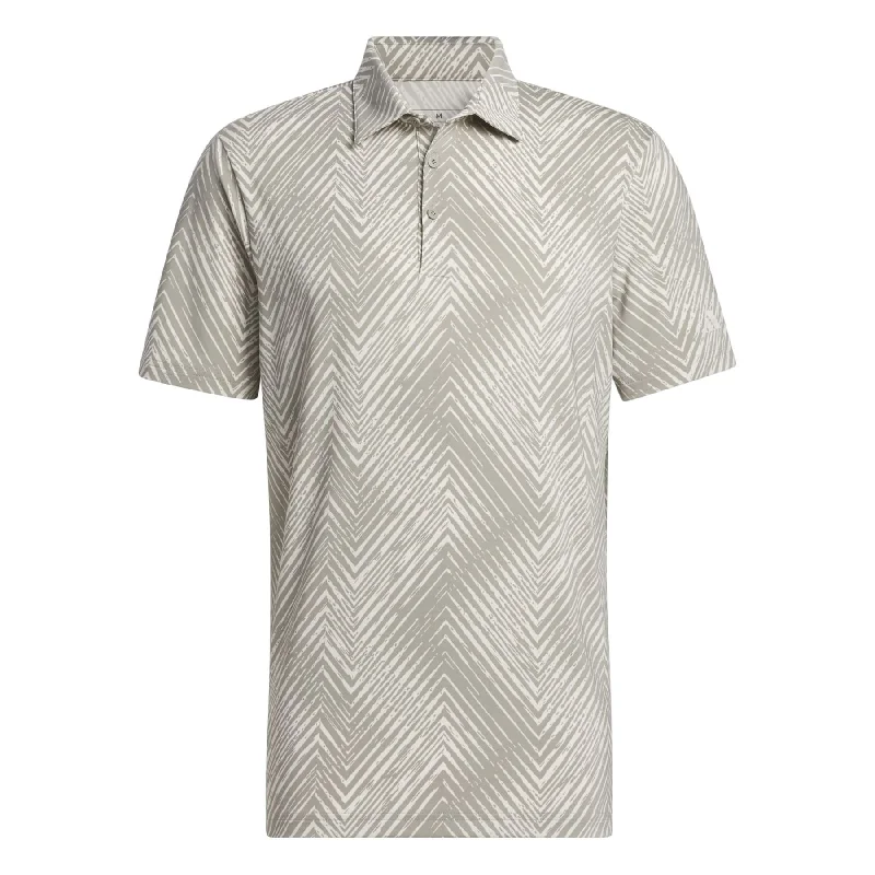 Year-End Sale Ultimate365 Allover Print Polo Silver Pebble - SS24