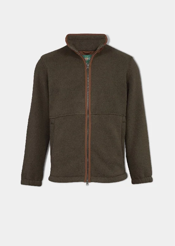 Buy More, Save More Aylsham Men's Fleece Jacket In Green - Regular Fit