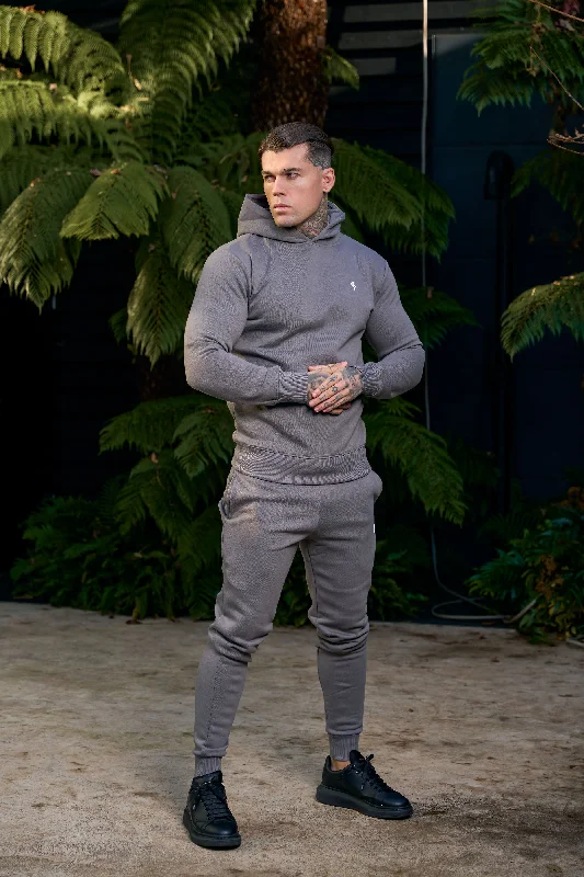 Sale Event FS Plain Charcoal Tracksuit Bottoms with FS Branding - FSH1199