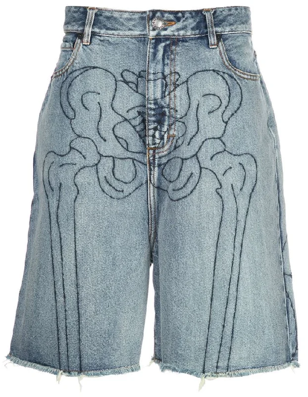Lowest Price ANATOMY SHORT BLUE WASH
