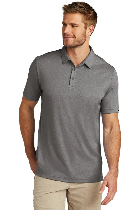 Referral Discount TravisMathew Mens Coto Performance Moisture Wicking Short Sleeve Polo Shirt - Heather Quiet Shade Grey Referral Discount TravisMathew Mens Coto Performance Moisture Wicking Short Sleeve Polo Shirt - Heather Quiet Shade Grey