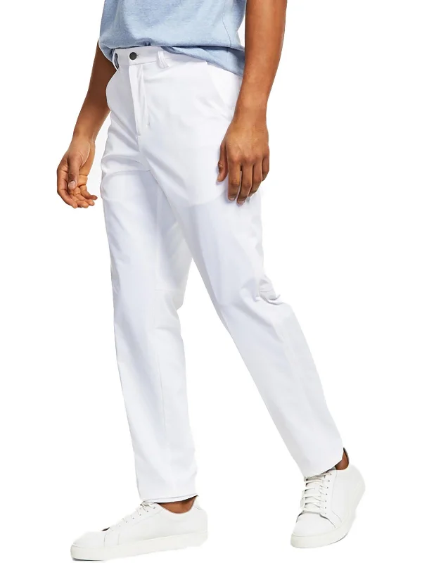 Weekend Specials to Grab Mens Flat Front Straight Legs Trouser Pants