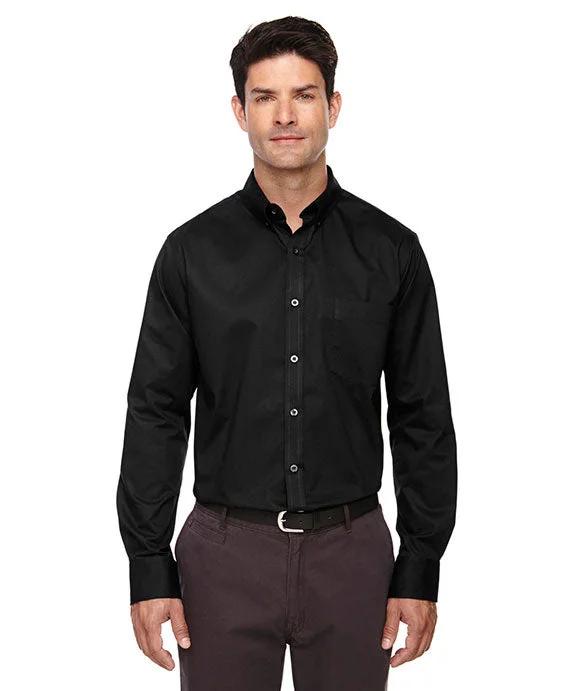Weekend Savings Spectacular 88193T - Core 365 Mens Tall Operate Long-Sleeve Twill Shirt