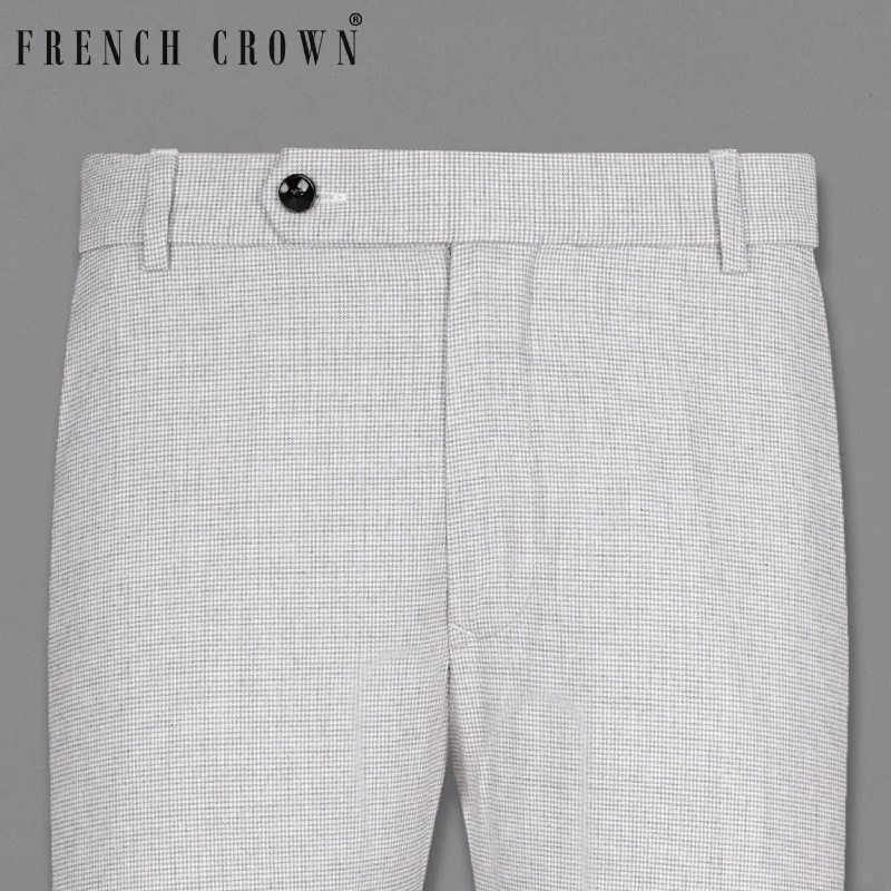 Weekend Specials to Celebrate Shady Lady Grey houndstooth Wool Rich Pant