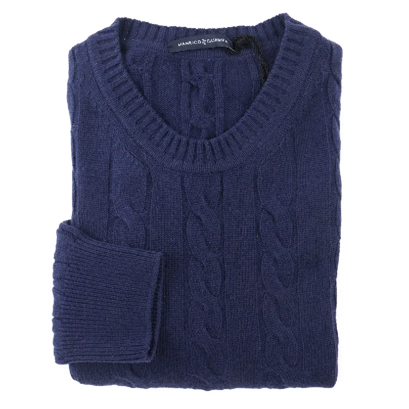 Early Bird Manrico Cable Knit Cashmere Sweater