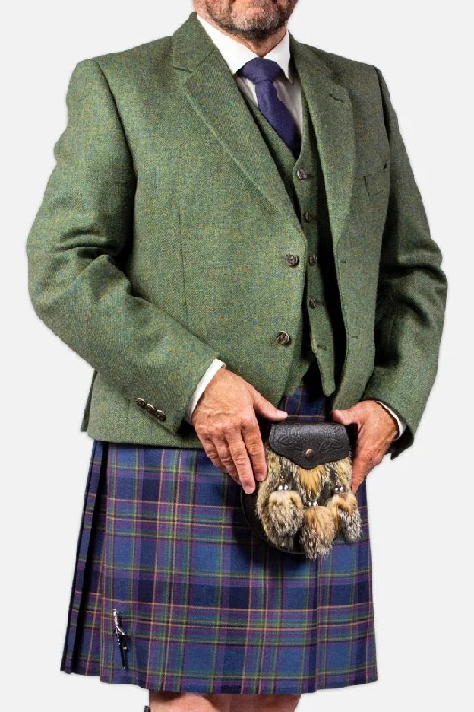 Price Rollback Lovat Green Tweed Hire Jacket & Waistcoat