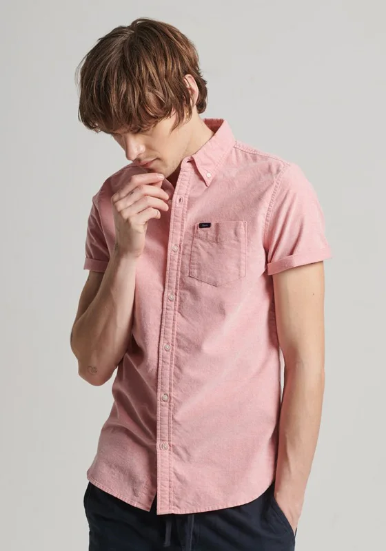 Savings Bonanza Superdry Vintage Oxford Shirt, Americana Red