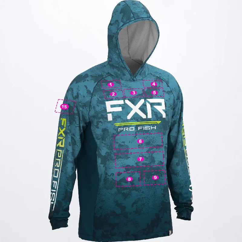 Blue Camo/HiVis