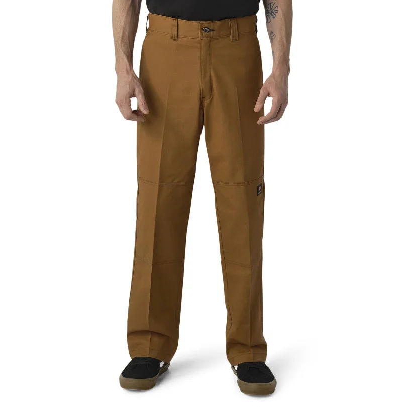 Weekend Specials to Indulge In Dickies Regular Fit Double Knee Pants - Brown Duck/Chocolate Brown