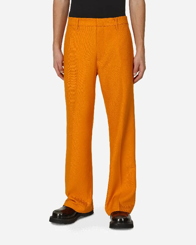 Can't Beat Bootcut Trousers Orange