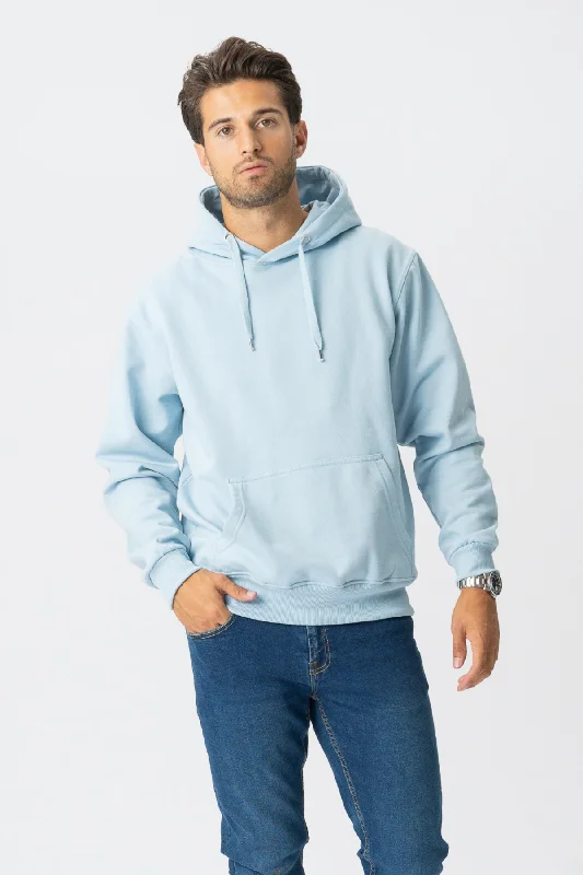 Unmissable Offer Basic Hoodie - Sky Blue