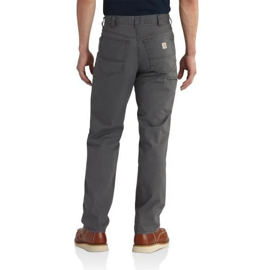 Weekend Bargains to Snag Rugged Flex Rigby 5-Pocket Work Pant (Gravel)