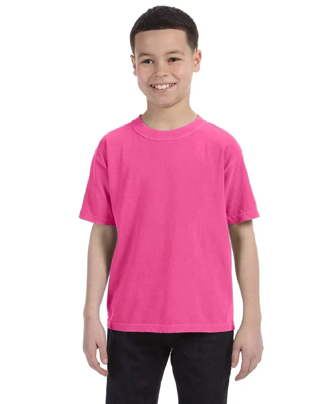 Time-Limited Offer Comfort Colors Youth Garment-Dyed T-Shirt | Peony